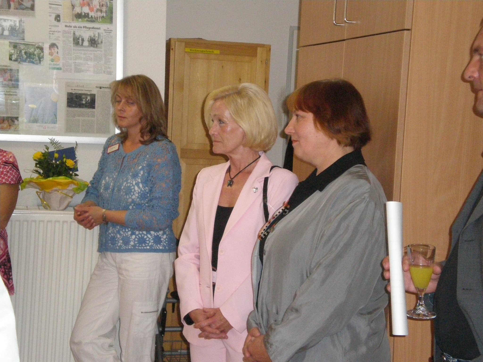 Foto aus dem Mobilé Archiv: Patrizia Dall'Ara, Hannelore Witte, Ingeborg Roweddda, Christian Franke